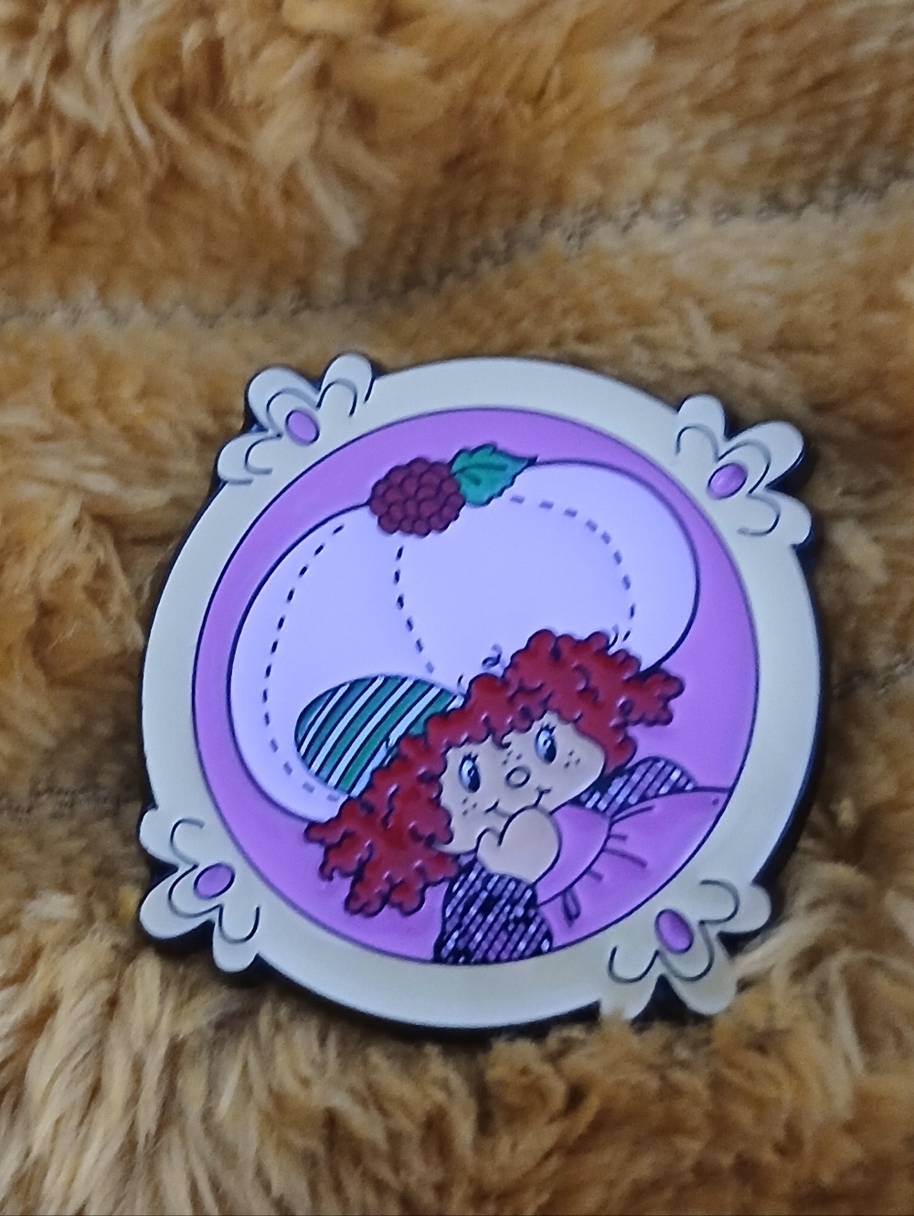 Strawberry Shortcake Raspberry Tart Collector Pin